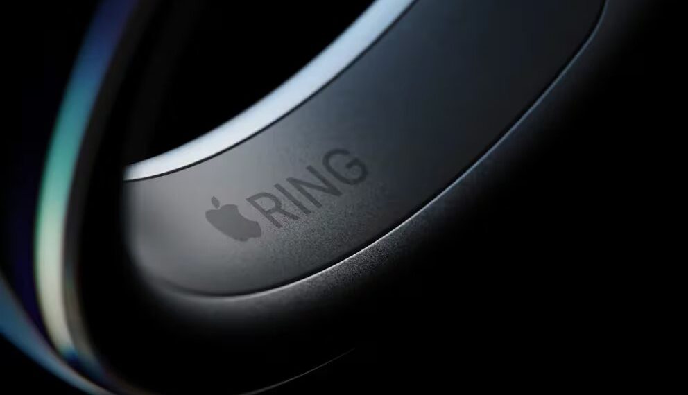 Concepto de Apple Ring, diseñado por Jonas Daehnert, basado en algunas de las patentes conocidas. (@PhoneDesigner)