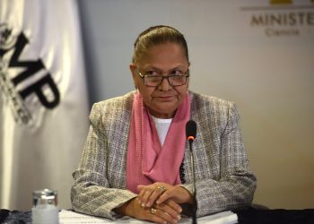 Fotografía de archivo que muestra a la fiscal general de Guatemala, María Consuelo Porras. EFE/ Edwin Bercián