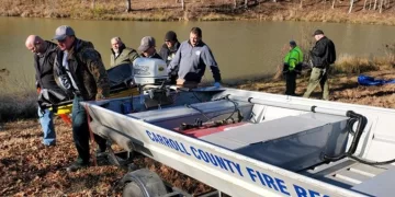 El cuerpo de un hombre desaparecido de Acworth fue encontrado el sábado por la mañana en un lago del condado de Haralson. Crédito: Fox5