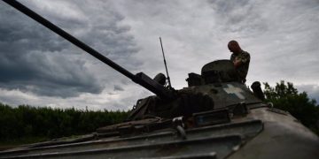 Un vehículo blindado ucraniano - Europa Press/Contacto/Madeleine Kelly - Archivo