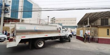 Entre el 17 de enero y el 13 de febrero el Hospital General recibió 830 mil litros de agua FOTO: Romina Solís / El Sol de México