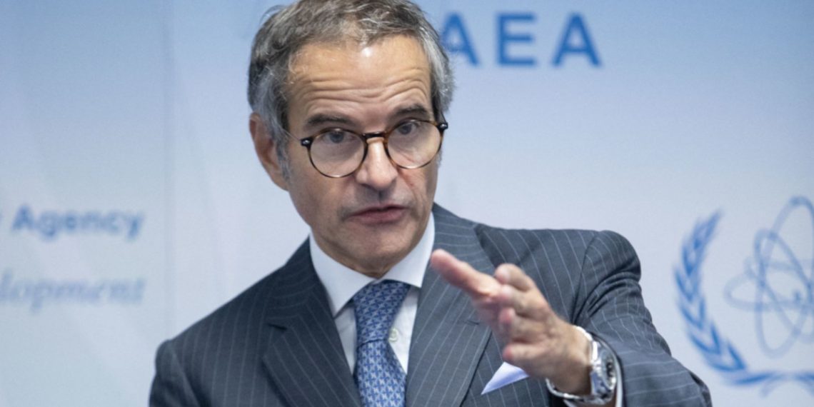 Rafael Grossi, director general de la Agencia Internacional de Energía Atómica (OIEA). (Alex Halada/AFP/Getty Images)