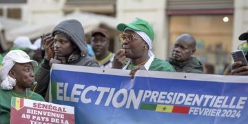 Una manifestación en Italia para exigir elecciones presidenciales en Senegal - Europa Press/Contacto/Marcello Valeri