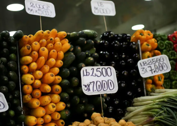 Verduras en un mercado campesino en Bogotá. Imagen: Luisa Gonzalez/REUTERS