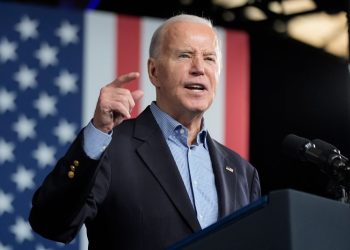 El presidente Joe Biden habla en Atlanta el 9 de marzo. Manuel Balce Ceneta/AP