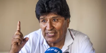 El expresidente de Bolivia Evo Morales habla en entrevista con EFE, en Villa Tunari (Bolivia). EFE/Esteban Biba