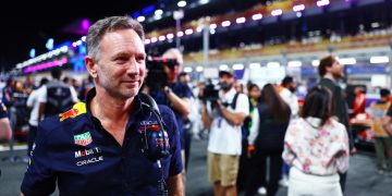 JEDDAH, SAUDI ARABIA - MARCH 09: Oracle Red Bull Racing Team Principal Christian Horner walks on the grid prior to the F1 Grand Prix of Saudi Arabia at Jeddah Corniche Circuit on March 09, 2024 in Jeddah, Saudi Arabia. (Photo by Mark Thompson/Getty Images) // Getty Images / Red Bull Content Pool // SI202403090604 // Usage for editorial use only //