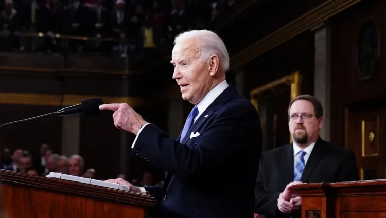 El presidente de los Estados Unidos, Joe Biden, pronuncia su tercer discurso sobre el estado de la Unión | Agencia Reuters