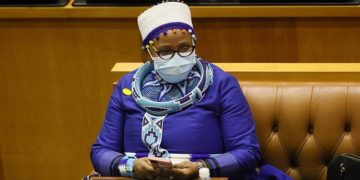 a presidenta de la Asamblea Nacional de Sudáfrica, Nosiviwe Mapisa-Nqakula - Europa Press/Contacto/Ruvan Boshoff